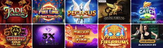 Spin Palace Casino Games
